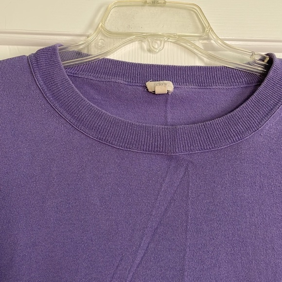 J. Crew Purple Sweater - Picture 2 of 3